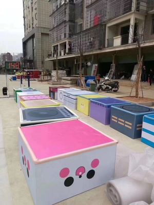 跳一跳暖床互动道具 大型新版器材引领公关礼仪活动新风尚